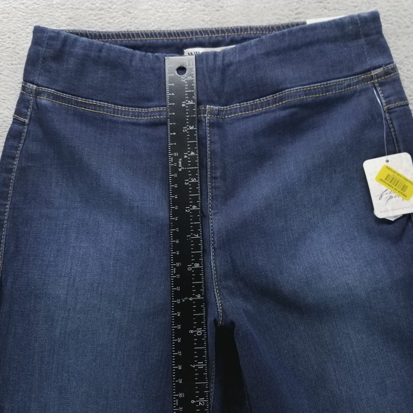 We The Free Jeans Womens‎ XS Blue Crop Bootcut Mid Rise In My Feelings Pullon - Picture 9 of 10